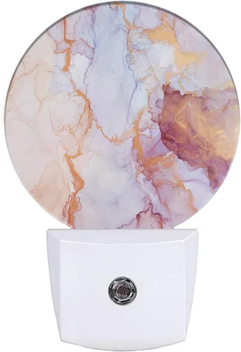 Vista 37 de EKOBLA Luces nocturnas de estrellas de Texas enchufables a la pared, estilo occidental vintage, retro, estrella americana, luces nocturnas LED