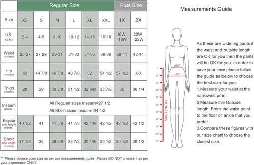 Vista 6 de Tronjori - Pantalones largos para mujer, cintura alta, estilo casual, pierna ancha