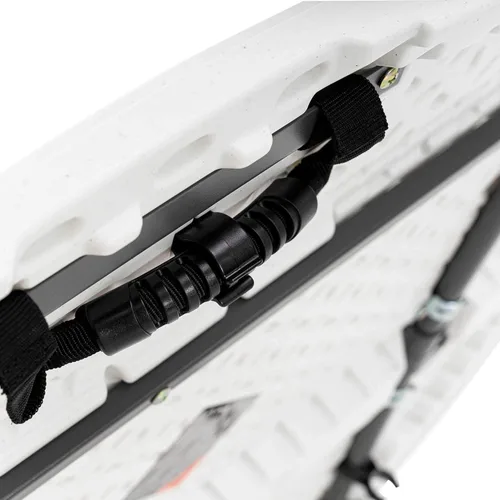 Vista 10 de Lifetime 280064 mesa redonda se dobla en dos, 4 pies, color blanco granito