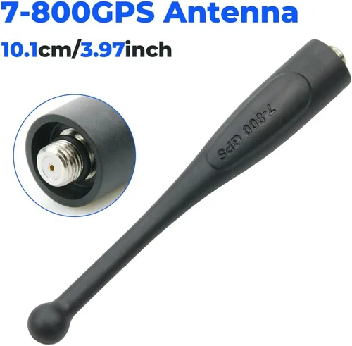 Vista 3 de Paquete de 2 antenas para APX 6000 Radio Short Antena APX 6000XE APX 4000 APX 7000 8000XE SRX 2200 Stubby Antena 764-870 MHz Banda única 7-800