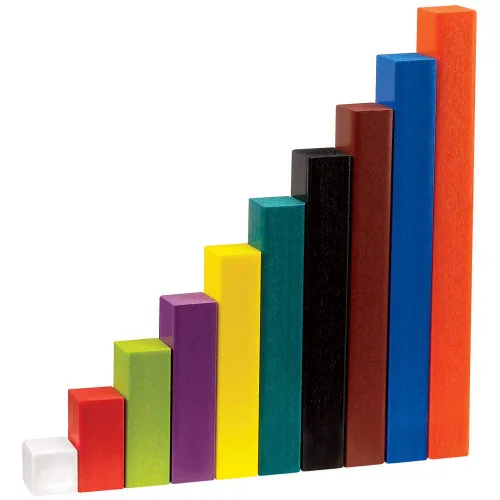 Vista 8 de hand2mind -93538 Kit de manipuladores de matemáticas para niños de grado K-2, con cubos a presión, base de diez bloques, barras de cocina, bloques