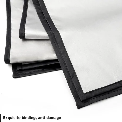 Vista 4 de FOSHIO Paquete de 2 paneles de puerta de automóvil impermeables, protección para ventanas, herramientas para envolver el automóvil, protector