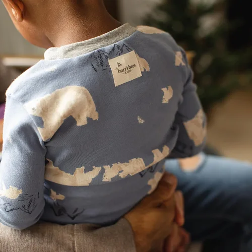 Vista 105 de Burt's Bees Baby - Pijama de una pieza para bebé, mameluco para dormir y jugar, algodón 100% orgánico, cremallera frontal