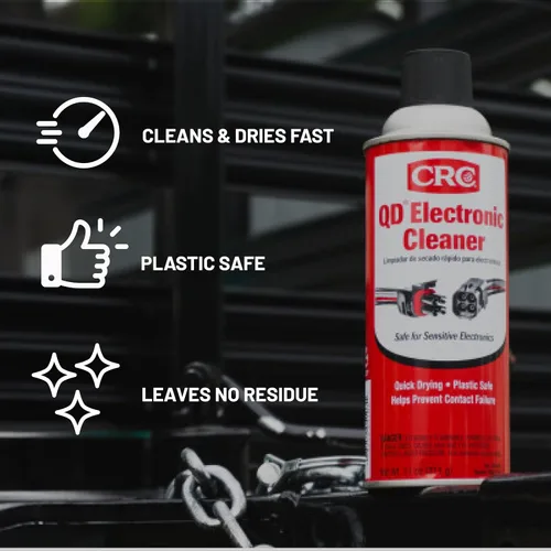 Vista 10 de CRC 5103, limpiador de electrónica de Secado rápido - 11 onzas