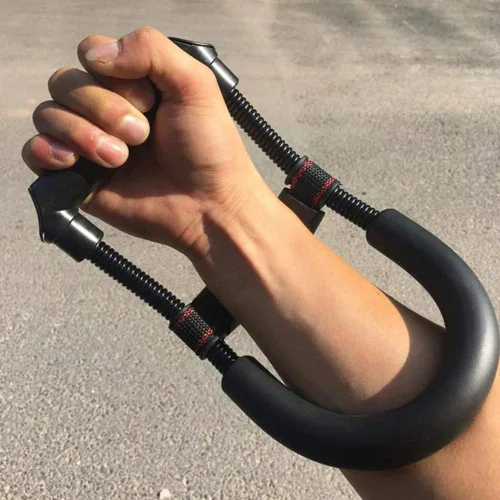 Vista 7 de Wrist Entrenador de brazo de bíceps, ejercicios de mano para antebrazo ajustable, entrenamiento de fuerza, fortalecedor de potencia, ajuste