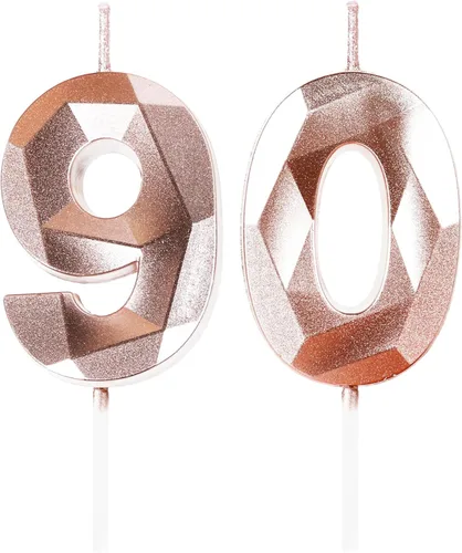 Vista 158 de Velas Número 1, Velas de Primer Cumpleaños, Vela Roja de Feliz Cumpleaños para Pastel, Decoraciones de Cobertura de Pastel de Diseño 3D para Niñas