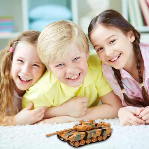 Vista 9 de Toddmomy Vehículo de plástico de camuflaje para niños y niñas de 3 a 6 años, juego educativo y colección