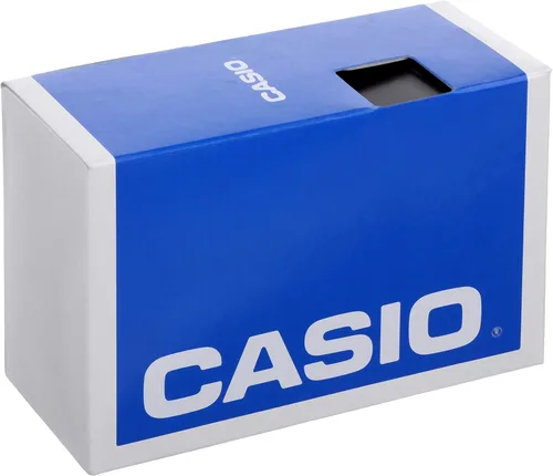 Vista 3 de Casio Serie CA53W Vintage Banco de datos Cronómetro 1/100 SEC Resistente al agua Calculadora de 8 dígitos Tiempo dual Banda de resina