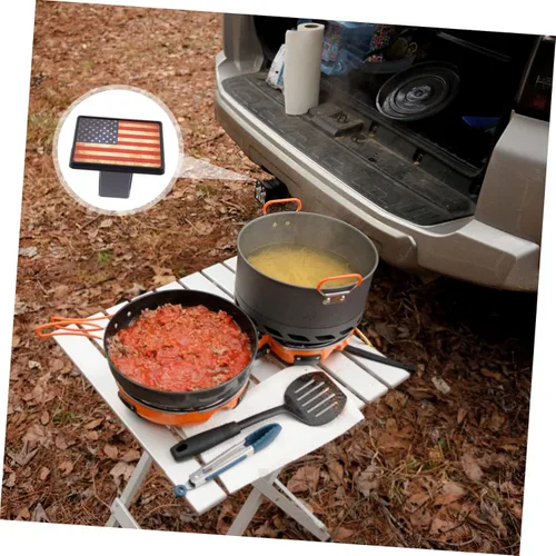 Vista 4 de Mikinona Tapón antipolvo para enganche de remolque, cubierta de enchufe de remolque abdominales, 1 unidad