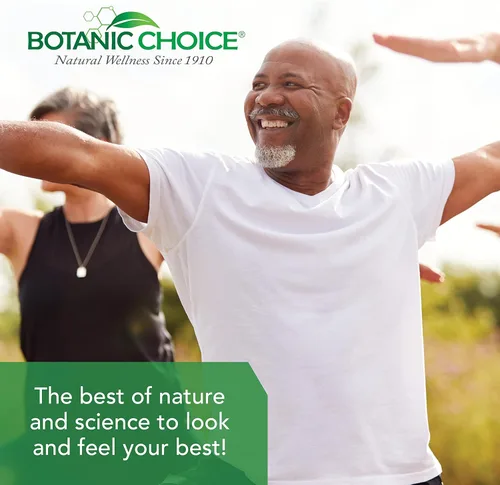 Vista 9 de Botanic Choice Mezcla de mega frutas y verduras (60 cápsulas) + Complejo de próstata 9 (30 cápsulas blandas) – Suplemento de equilibrio energético
