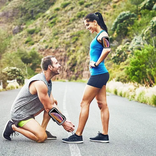 Vista 7 de Brazalete para iPhone 16 Pro Max/16 Plus/15 Pro Max/15 Plus/iPhone 14 Pro Max/14 Plus/13 Pro Max/12 Pro Max/11 Pro Max/Xs Max, banda de ejercicio