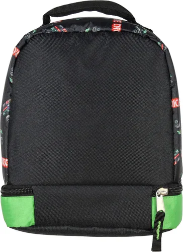 Vista 4 de INTIMO Monster Jam Grave Digger Monster Truck Bolsa de almuerzo con doble compartimento, lonchera aislada para la escuela, el trabajo y los viajes