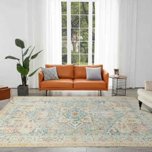 Vista 47 de Auemtyn Alfombra lavable de 6 x 9, moderna, abstracta, suave, delgada, antideslizante, para interiores, para sala de estar, dormitorio, comedor