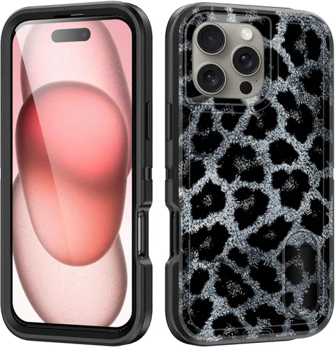 Vista 52 de Funda para iPhone Air con soporte integrado, a prueba de golpes, polvo y caídas, 3 capas, grado militar, funda protectora para iPhone Air de 6.5