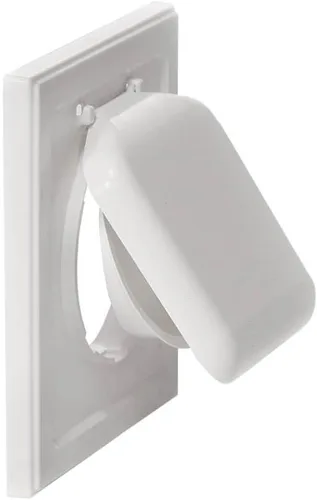 Vista 34 de NO-PEST VENT – Cubierta de ventilación exterior para secadora o extractor de baño, doble puerta, 4 pulgadas, tubo de 12 pulgadas, fabricada en EE.