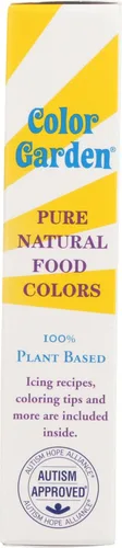 Vista 7 de Color Garden Colores de alimentos naturales puros, paquete múltiple de 5 unidades, 1 onza