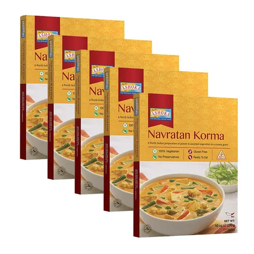 Vista 19 de Ashoka Comidas indias listas para comer desde 1930, 100% vegetariano Dal Makhani, comida india totalmente natural cocinada tradicionalmente, a base