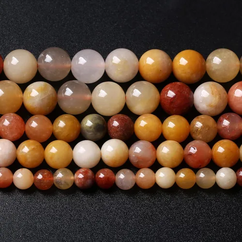 Vista 48 de 4MM 88 piezas de cuentas sueltas de piedra natural verde turquesa africana para hacer pulseras y collares de bricolaje