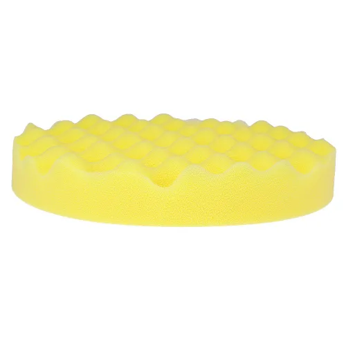 Vista 7 de Almohadilla de pulido de esponja de coche de 7 pulgadas (7.087 in), almohadilla de espuma de onda suave, kit de almohadillas de esponja para pulidor