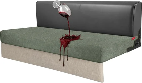 Vista 72 de Fundas de cojín 100 % impermeables para caravana, tela elástica, repuesto para asiento de cámper, funda de sofá lavable diseñada para banco de auto