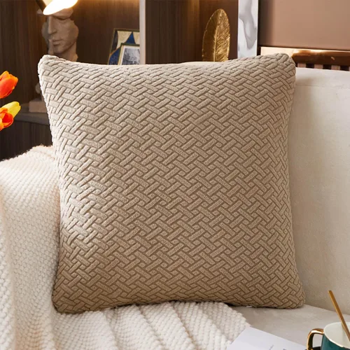 Vista 54 de Fundas de sofá, aptas para mascotas, de cojín universales, elásticas lavables para sofá modular (funda de 2 asientos y diván, con textura color azul)