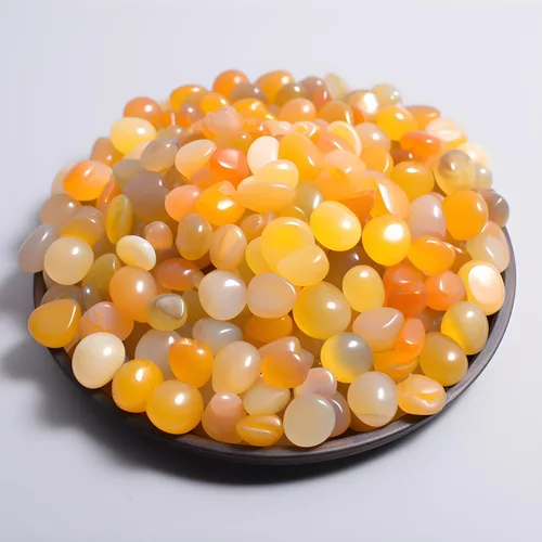 Vista 27 de Chips de Cristal de Amazonita Pulida 200 Piezas - 0.3" 10 oz Chips de Piedra Pulida Chips de Piedras de Vidrio Marino Triturado Piedras de Cristal