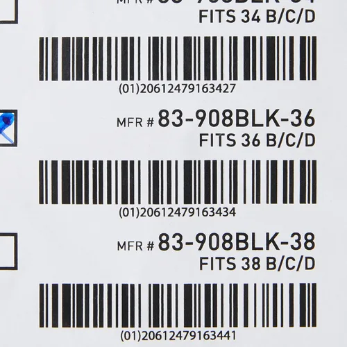 Vista 6 de McKesson Surgi-Bra - Brasier posquirúrgico, cierre frontal, algodónelastano, 36 pulgadas B, C, copas D, 1 unidad