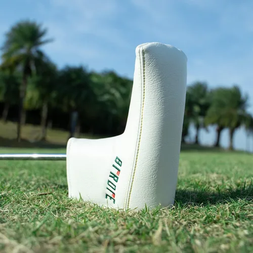 Vista 9 de Fundas para Palos de Golf Bordado Elegante Cuero Premium Birdie Golf Funda para Driver Funda Híbrida para Fairway Funda para Putter Blade Funda