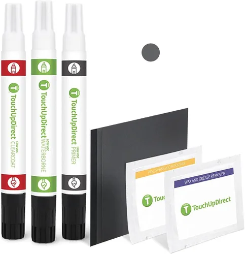 Vista 357 de TouchUpDirect A2B Abyss/Onyx Black Pearl - Aerosol de pintura de retoque compatible con Hyundai Exact Match - Kit esencial