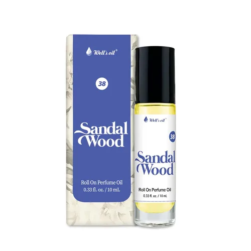Vista 76 de Well's Oil Aceite de perfume roll-on (almizcle de Marruecos), de larga duración, sin parabenos, 0.33 onzas líquidas / 0.3 fl oz