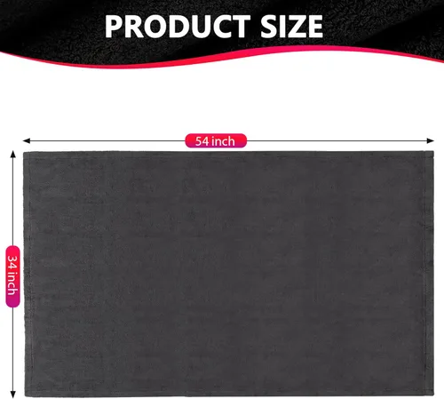 Vista 5 de VIBEY Toalla/Manta Sexual Lavable Impermeable y Resistente a Manchas, Protector de Colchón, Almohadilla de Cama para Incontinencia y Alfombrilla