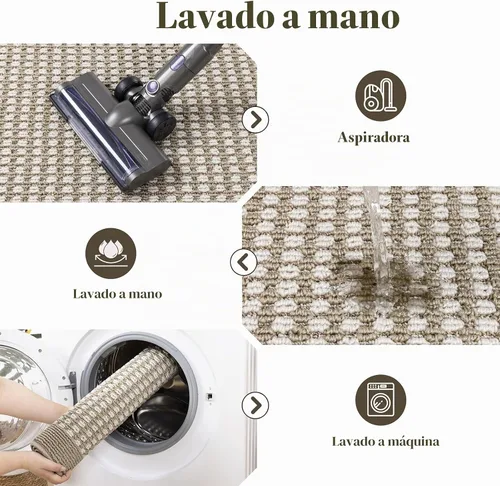 Vista 5 de Ileading Tapete para puerta de interior de 24 x 36 pulgadas, absorbente para perros, tapete de bajo perfil para entrada pequeño con respaldo de goma