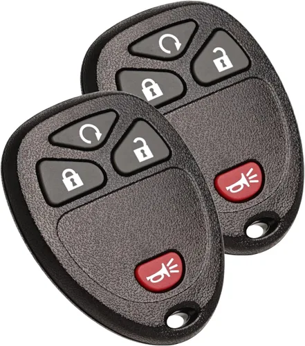 Vista 2 de SUPALAND Llavero de repuesto con control remoto de entrada sin llave, compatible con Chevy Silverado Avalanche Equinox Express Traverse GMC Yukon