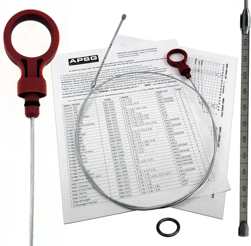 Vista 4 de Varilla de medición de transmisión automática para Chrysler/Jeep/Dodge APSG. Herramienta para distribuidores para comprobar el nivel de aceite