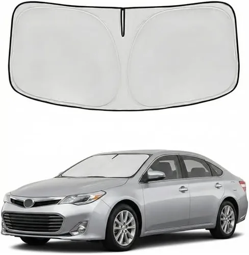 Vista 160 de Parasol para parabrisas Rivian R1S 2022-2024 2025, parasol para ventana frontal, ajuste personalizado, accesorios R1S, visera solar, pantalla