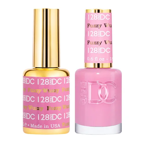 Vista 9 de Juego de esmalte de gel DND DC, colección rosa, esmalte de gel UV/LED y laca de uñas de secado al aire, dúo de esmalte a juego sin astillas, 0.5