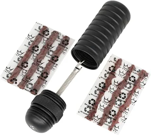 Peaty's Tubeless Bike Tyre Puncture Repair Plugger Kit - for MTB, Road & XC Bicycle Tyres - Unique Single-Sided Fork, for Rapid Puncture Repair to