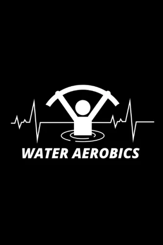 Water Aerobics Aquatic fitness Aqua Exercise Blank Lined Journal Notebook Diary