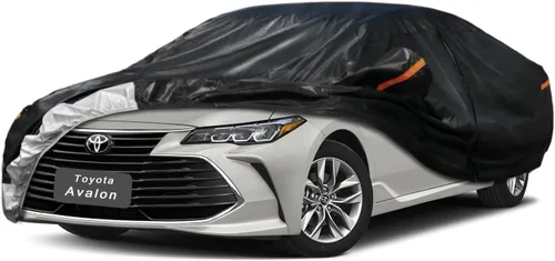 Vista 132 de GUNHYI - Funda de automóvil de 6 capas para Tesla Model 3 (2017-2025), impermeable para todo tipo de clima, protección UV contra la nieve, el sol