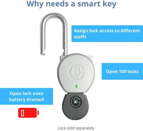 Vista 4 de Brilliant Guard - Llave maestra de control de acceso Bluetooth inteligente y ligera
