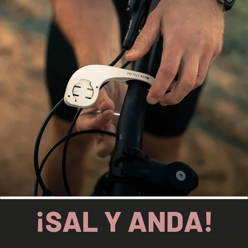 Vista 8 de KOM Cycling Wahoo Elemnt - Soporte compatible con múltiples computadoras Negro