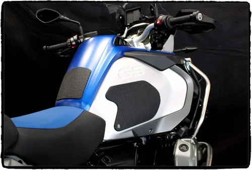 Vista 2 de TechSpec Gripster - Puños para tanque - Compatible con BMW R1200 / 1250 GS Adventure (2014 - Actual) Incluye TP personalizado - 62-1014-SS - Piel
