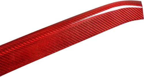 Vista 7 de 100% fibra de carbono real tablero de instrumentos decoración panel accesorios para Alfa Romeo Stelvio 2017-2020 mano izquierda Drive (rojo)