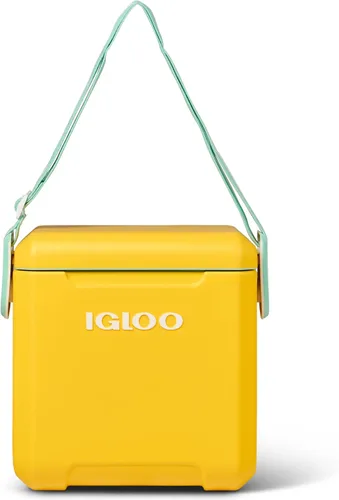 Vista 10 de Igloo Enfriador estilo picnic con etiqueta de 11 cuartos de galón demasiado atado