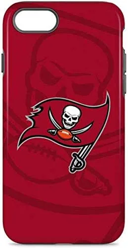Vista 11 de Tampa Bay Buccaneers NFL iphone 7 Pro Caso – Tampa Bay Buccaneers Blanco y Negro Pro Caso para tu iPhone 7