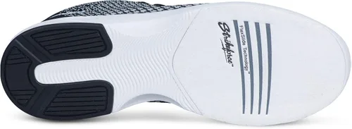 Vista 4 de KR Strikeforce Aviator BlackGrey Mens Bowling Shoe with FlexSlide Technology