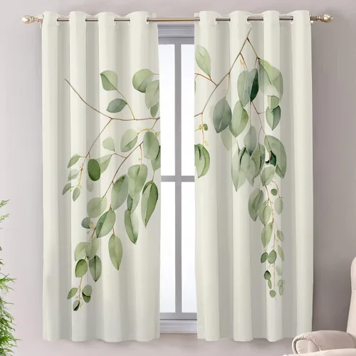 Vista 45 de Shrahala Cortinas blancas S inspiradoras para ventanas de cocina, cortinas negras con palabras cristianas para cafetería, cortinas opacas