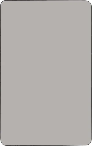 Vista 3 de Flash Furniture Mesa de actividades laminada HP rectangular de 24 pulgadas de ancho x 48 pulgadas de largo, patas ajustables en altura estándar