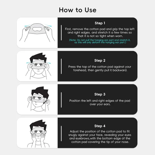 Vista 7 de for Oculus Quest 3S32 Sweat Guard, Disposable VR Face Cover for Meta Quest 3S32 Headset, 60pcs VR Face Mask with Strong Absorbing Sweat