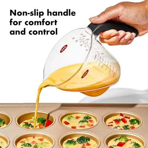 Vista 5 de OXO Good Grips - Taza medidora en ángulo de 1 taza